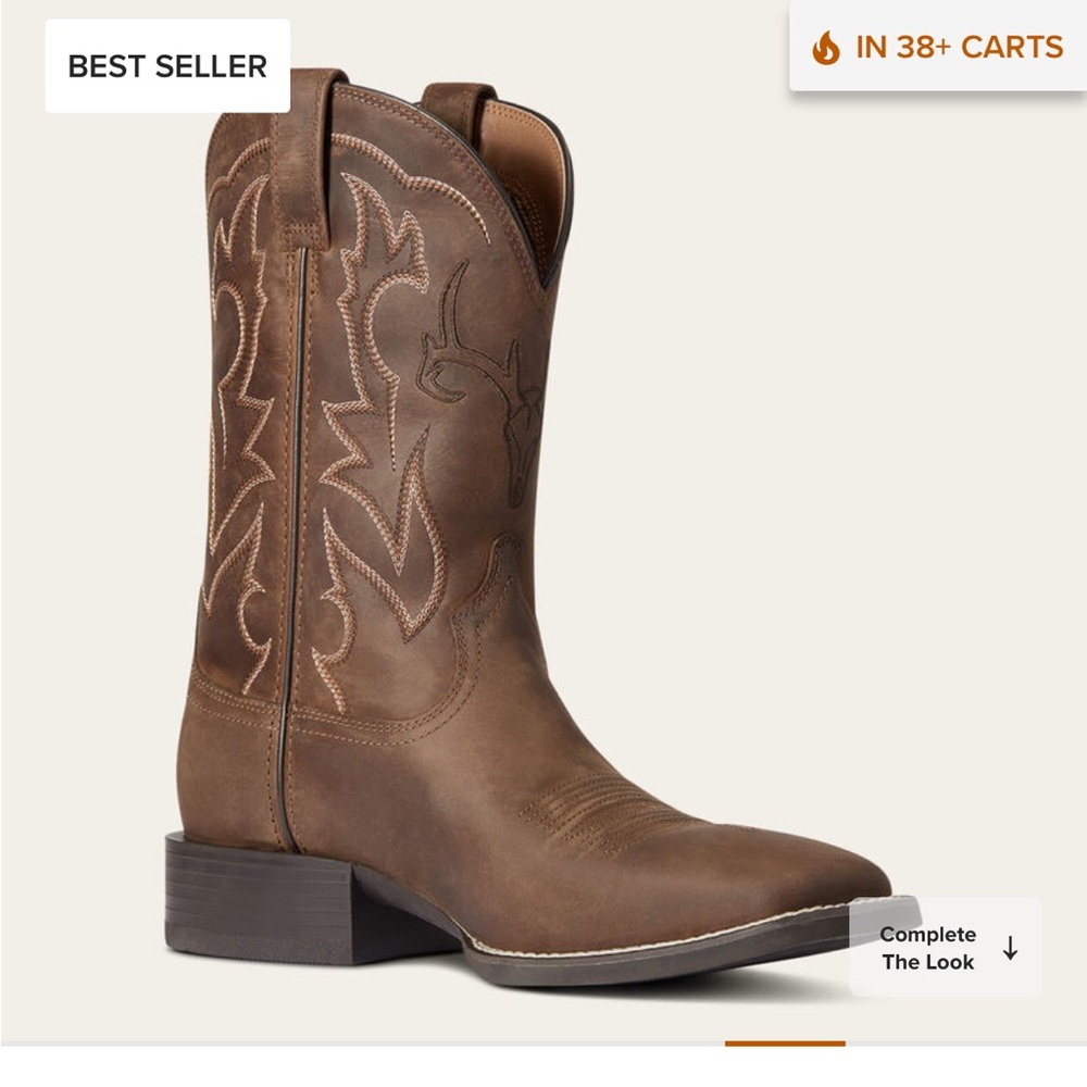 Men’s Ariat Sport Outdoor Cowboy Boot NTW
